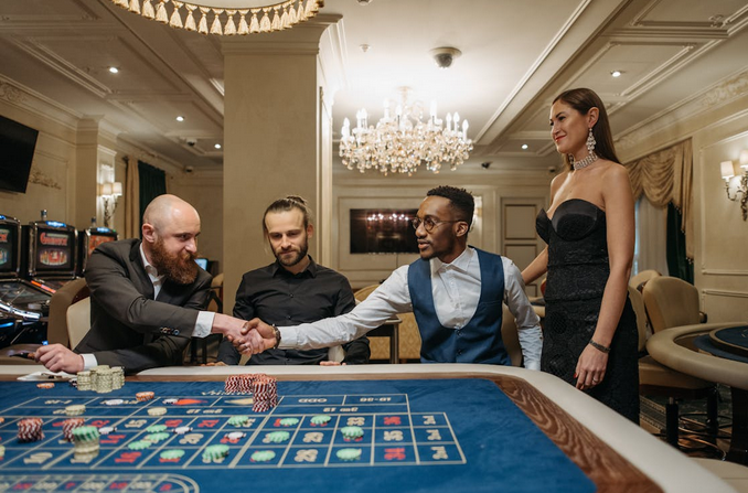 casino players